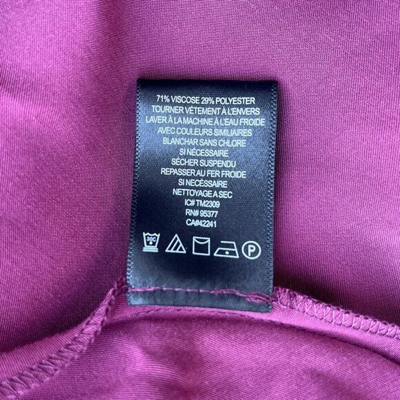 Sanctuary Satin Slip Midi Dress in Purple - Size XS - Picture 14 of 15